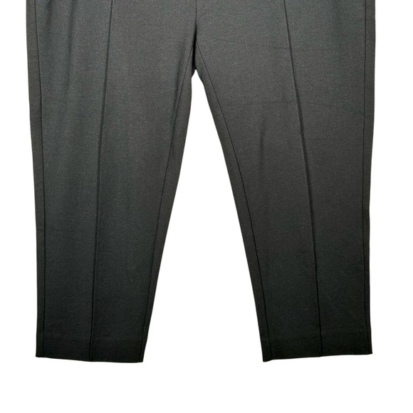 SOFT SURROUNDINGS Ponte Straight Cropped Pull-On Pants - Picture 7 of 10